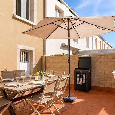 Tres Belle Maison Avec Exterieur - Quartier - 4 8 Personnes