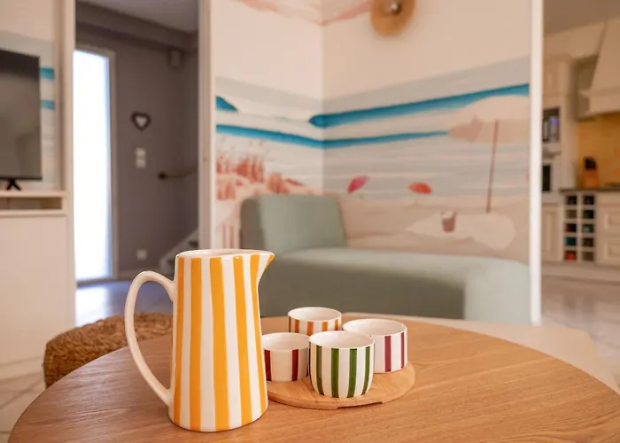 Tres Belle Maison Avec Exterieur - Quartier - 4 8 Personnes Ferienhaus *